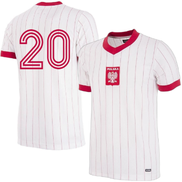 Poland Retro Shirt 1982 + 20 (Boniek) Poland Retro Shirt 1982 + 20 (Boniek)