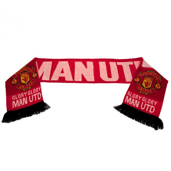 Manchester United Glory Glory Scarf - Red