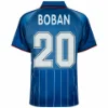 Picture of AC Milan Fourth Retro Football Shirt 1995-1996 + Boban 20