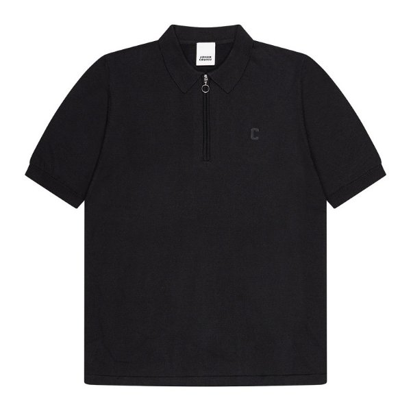 Johan Cruyff - JC Knitted Polo Shirt - Zwart
