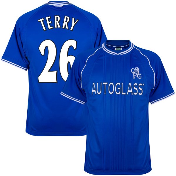 Chelsea Retro Voetbalshirt 1999-2001 + Terry 26