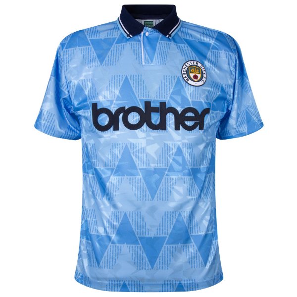 Manchester City Retro Voetbalshirt 1989-1991